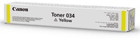 Canon 034 tonercartridge 1 stuk(s) Origineel Geel