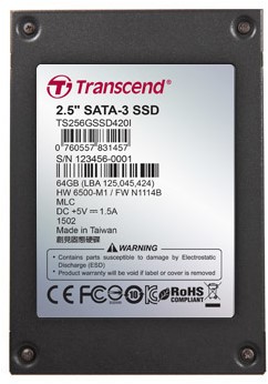 Transcend TS64GSSD420I internal solid state drive 2.5" 64 GB SATA III MLC