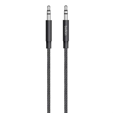 Belkin 3.5mm - 3.5mm, 1.25m audio kabel 1,25 m Zwart