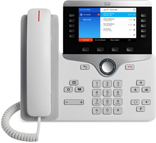 Cisco 8841 IP telefoon Wit