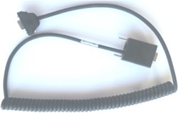 Zebra CBL-58918-03 seriële kabel Zwart 0,8 m RS232 DB9