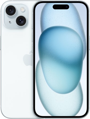 Apple iPhone 15 15,5 cm (6.1") Dual SIM iOS 17 5G USB Type-C 256 GB Blauw