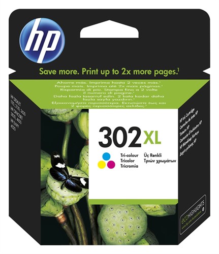 HP 302XL originele high-capacity drie-kleuren inktcartridge-2