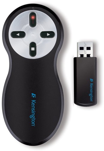 Kensington K33374US Draadloze presenter RF Zwart
