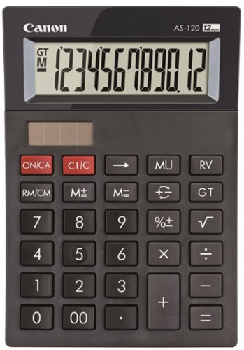 Canon 4722C003 calculator Desktop Rekenmachine met printer Zwart