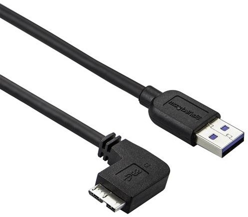 StarTech.com USB3AU2MLS USB-kabel 2 m USB 3.2 Gen 1 (3.1 Gen 1) USB A Micro-USB B Zwart