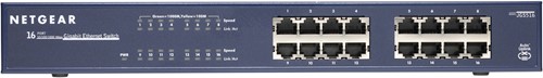 NETGEAR ProSAFE Unmanaged Switch - JGS516 - 16 Gigabit Ethernet poorten 10/100/1000 Mbps