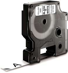 DYMO D1 -Durable Labels - Black on White - 12mm x 5.5m