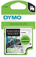 DYMO D1 -Durable Labels - Black on White - 12mm x 5.5m-2