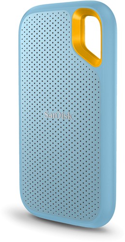 SanDisk SDSSDE61-4T00-G25B externe solide-state drive 4 TB USB Type-C 3.2 Gen 2 (3.1 Gen 2) Blauw
