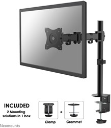 Neomounts NM-D135BLACK Monitorarm 10-27"