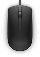 DELL MS116 muis Ambidextrous USB Type-A Optisch 1000 DPI