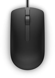 DELL MS116 muis Ambidextrous USB Type-A Optisch 1000 DPI