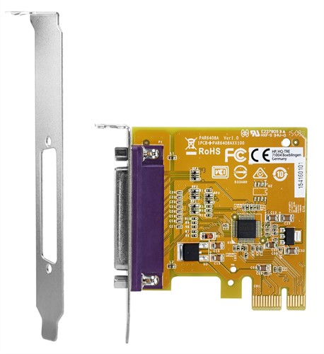 HP PCIe x1 parallelle-poortkaart