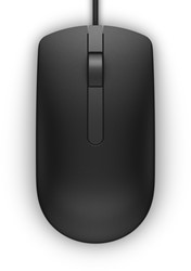 DELL MS116 muis Ambidextrous USB Type-A Optisch 1000 DPI
