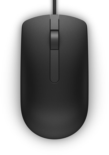 DELL MS116 muis Ambidextrous USB Type-A Optisch 1000 DPI