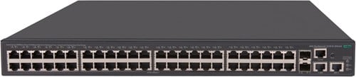 Hewlett Packard Enterprise FlexNetwork 5130 48G POE+ 2SFP+ 2XGT (370W) EI Managed L3 Gigabit Ethernet (10/100/1000) Power over Ethernet (PoE) 1U Grijs