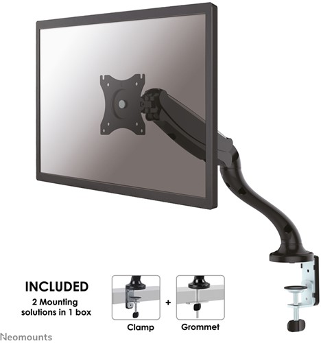 Neomounts NM-D500BLACK Monitorarm 10-30" - gasveer