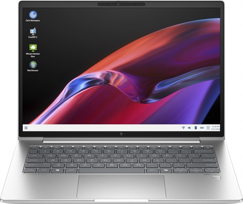 HP Mobile Thin Client Elite mt645 G8 AMD Ryzen™ 3 7335U Mobiele thin client 35,6 cm (14") WUXGA 8 GB DDR5-SDRAM 256 GB SSD Wi-Fi 6E (802.11ax) Windows 10 IoT Enterprise Zilver