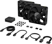 Corsair iCUE LINK RX120 Computer behuizing Ventilator 12 cm Zwart 3 stuk(s)-3
