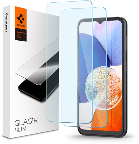 Spigen Glas.tR Slim Doorzichtige schermbeschermer Samlex 2 stuk(s)