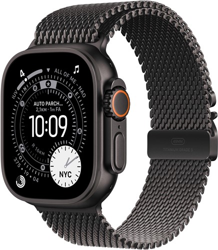 Apple Watch Ultra 3 OLED 49 mm Digitaal 422 x 514 Pixels Touchscreen 5G Zwart Wifi GPS