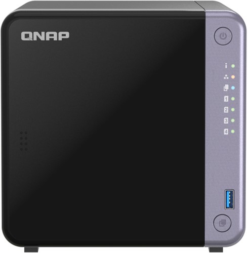 QNAP TS-432X-4G data-opslag-server NAS Tower Ethernet LAN Zwart Alpine AL-524-2