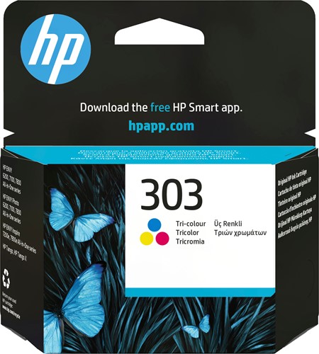 HP 303 originele drie-kleuren inktcartridge