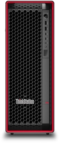 Lenovo ThinkStation P5 Intel® Xeon® W w5-2445 64 GB DDR5-SDRAM 1 TB SSD NVIDIA RTX A4000 Windows 11 Pro for Workstations Tower Workstation Zwart, Rood