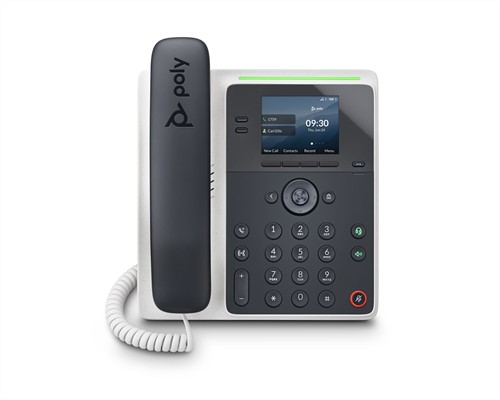 POLY Edge E100 IP telefoon Zwart IPS