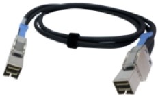 QNAP CAB-SAS05M-8644 Serial Attached SCSI (SAS)-kabel 0,5 m Zwart