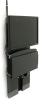 Ergotron StyleView® Vertical Lift, High Traffic Areas 61 cm (24") Zwart Muur-2