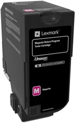 Lexmark 74C20M0 tonercartridge 1 stuk(s) Origineel Magenta