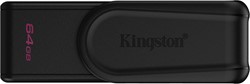 Kingston Technology DataTraveler 64GB Portable USB 3.2 Gen 1 Exodia S (Black/Black)