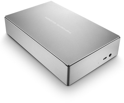 LaCie Porsche Design Desktop Drive externe harde schijf 4 TB USB Type-C 3.2 Gen 1 (3.1 Gen 1) Zilver