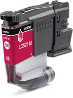 Brother LC521M inktcartridge 1 stuk(s) Origineel Magenta