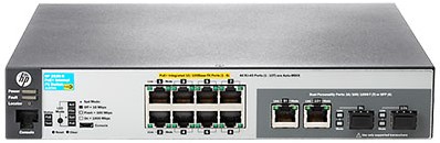 Aruba, a Hewlett Packard Enterprise company Aruba 2530-8-PoE+ Managed L2 Fast Ethernet (10/100) Power over Ethernet (PoE) 1U Metallic