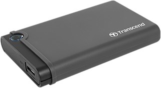 Transcend TS0GSJ25CK3 behuizing voor opslagstations HDD-/SSD-behuizing Grijs 2.5"