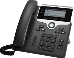 Cisco 7811 IP telefoon Zwart, Zilver 1 regels LED