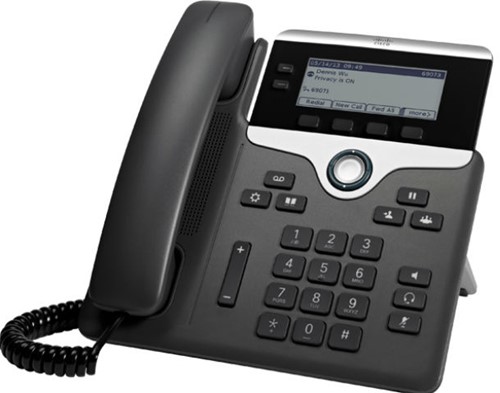 Cisco 7811 IP telefoon Zwart, Zilver 1 regels LED