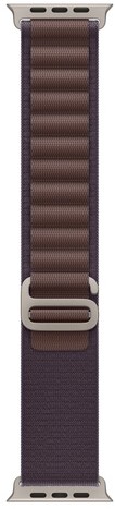 Apple MT5Q3ZM/A slimme draagbare accessoire Band Indigo Gerecycled polyester, Spandex, Titanium