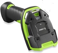 Zebra LI3608 Draagbare streepjescodelezer 1D Zwart, Groen