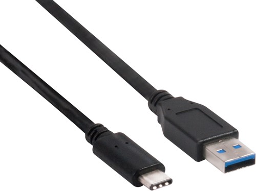 CLUB3D USB 3.1 Type-C naarType-A Cable 10Gbps PD 60W M/M 1m/3.28ft