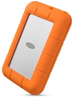 LaCie Rugged RAID externe harde schijf 4 TB 2.5" Micro-USB B 3.2 Gen 1 (3.1 Gen 1) Oranje, Zilver-3