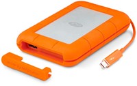 LaCie Rugged RAID externe harde schijf 4 TB 2.5" Micro-USB B 3.2 Gen 1 (3.1 Gen 1) Oranje, Zilver