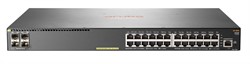 Aruba, a Hewlett Packard Enterprise company Aruba 2930F 24G PoE+ 4SFP Managed L3 Gigabit Ethernet (10/100/1000) Power over Ethernet (PoE) 1U Grijs