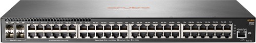 Aruba, a Hewlett Packard Enterprise company 2930F 48G 4SFP+ Managed L3 Gigabit Ethernet (10/100/1000) 1U Grijs
