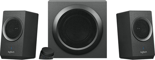 Logitech Z337 Bold Sound with Bluetooth luidspreker set 40 W Universeel Zwart 2.1 kanalen 3-weg 8 W