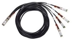Cisco QSFP-4SFP25G-CU3M= InfiniBand-kabel 3 m 4xSFP25G Zwart