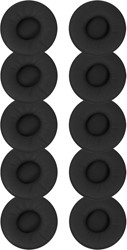Jabra 14101-59 Koptelefoonkussentjes Leer Zwart 10 stuk(s)